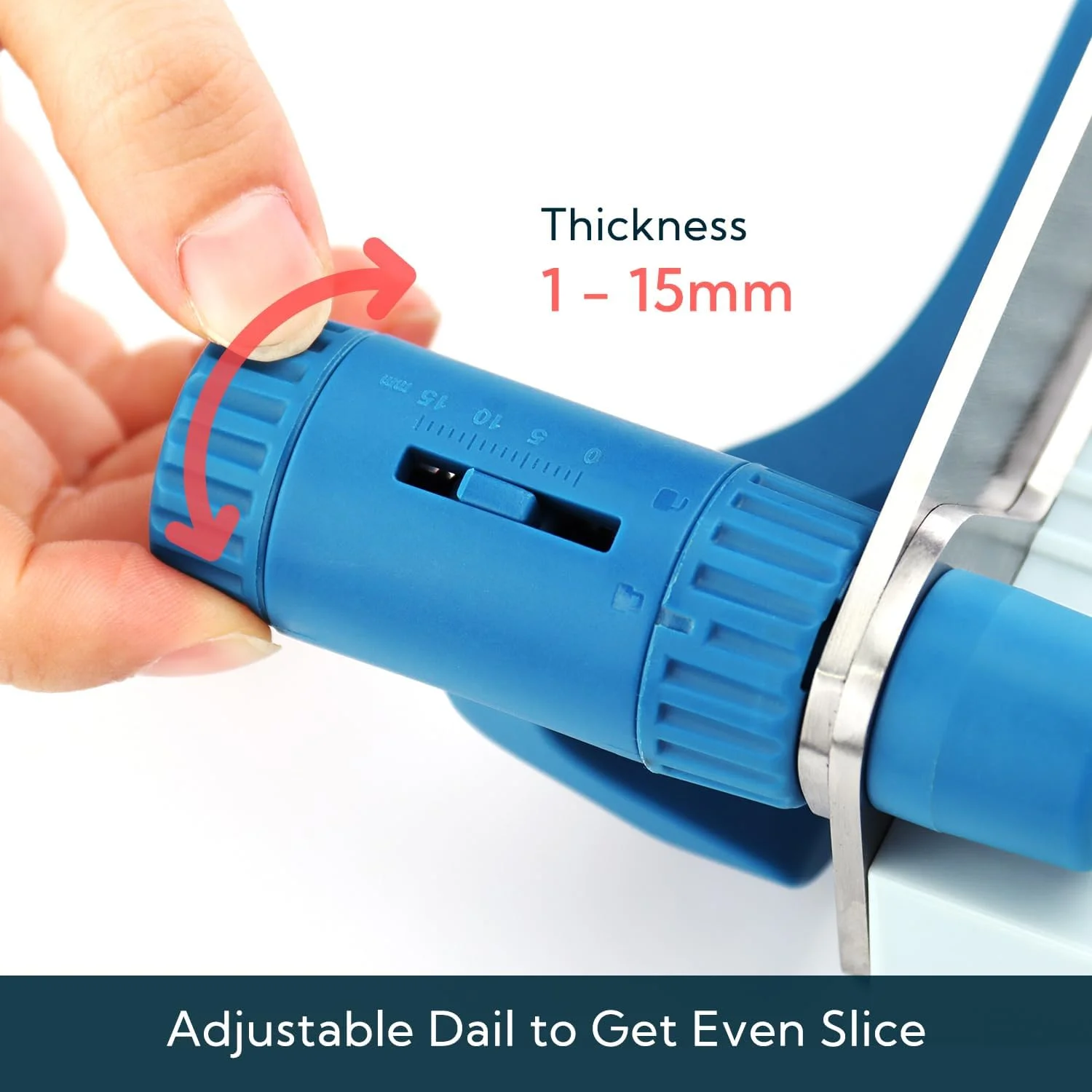 برش دهنده چند منظوره پنیر KITCHENDAO با تخته، دارای تنظیم ضخامت برای پنیر قالبی، برش آسان، مناسب برای سوسیس، ژامبون، و گوشت خشک برش دهنده چند منظوره پنیر KITCHENDAO با تخته، دارای تنظیم ضخامت برای پنیر قالبی، برش آسان، مناسب برای سوسیس، ژامبون، و گوشت خشک