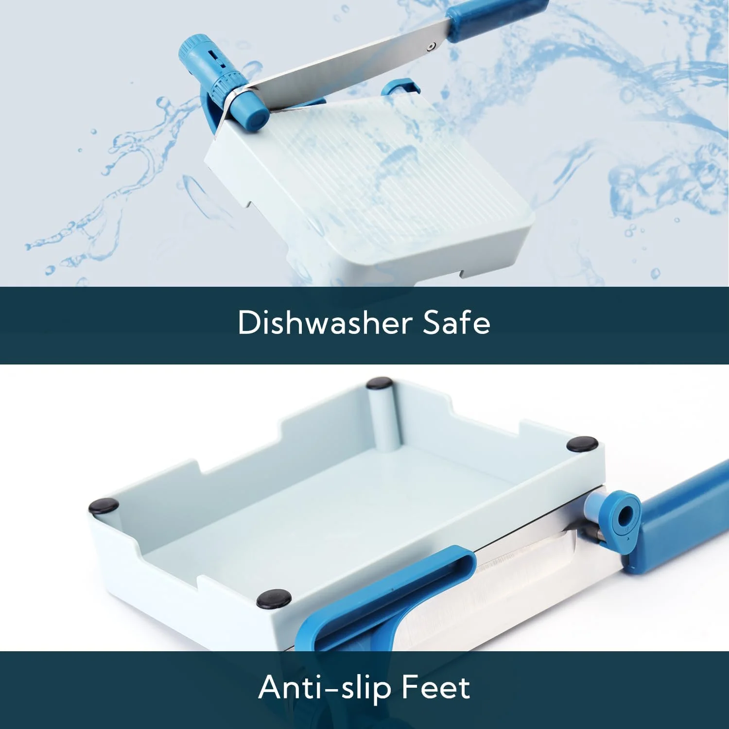 برش دهنده چند منظوره پنیر KITCHENDAO با تخته، دارای تنظیم ضخامت برای پنیر قالبی، برش آسان، مناسب برای سوسیس، ژامبون، و گوشت خشک برش دهنده چند منظوره پنیر KITCHENDAO با تخته، دارای تنظیم ضخامت برای پنیر قالبی، برش آسان، مناسب برای سوسیس، ژامبون، و گوشت خشک