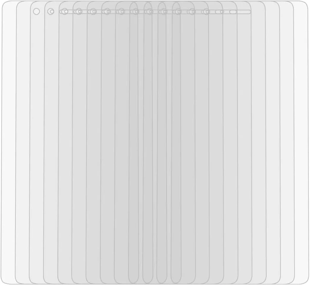 محافظ صفحه نمایش 100 عددی برای گوشی هوآوی P9 Lite، ضخامت 0.26 میلی متر، سختی سطح 9H، شیشه حرارت دیده 2.5D ضد انفجار، لوازم جانبی تلفن همراه