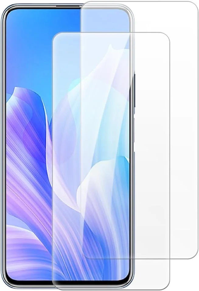 محافظ صفحه نمایش شیشه ای حرارت دیده شانتایم [2 عددی] سازگار با هوآوی Enjoy 20 Plus 5G (6.63 اینچ)، شفاف HD ضد خش بدون حباب، سازگار با قاب