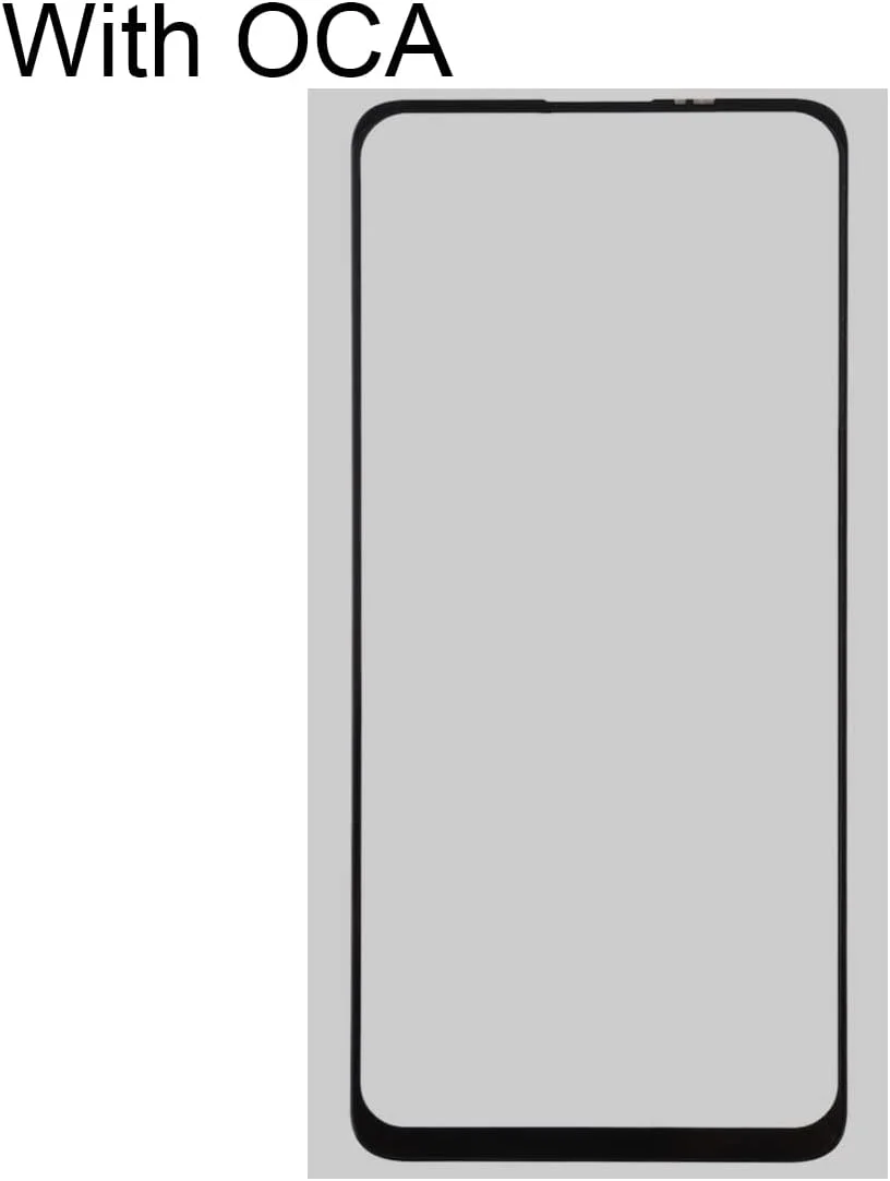 شیشه لنز بیرونی صفحه نمایش جلویی هواوی نوا 7 اس ای به همراه چسب شفاف نوری OCA