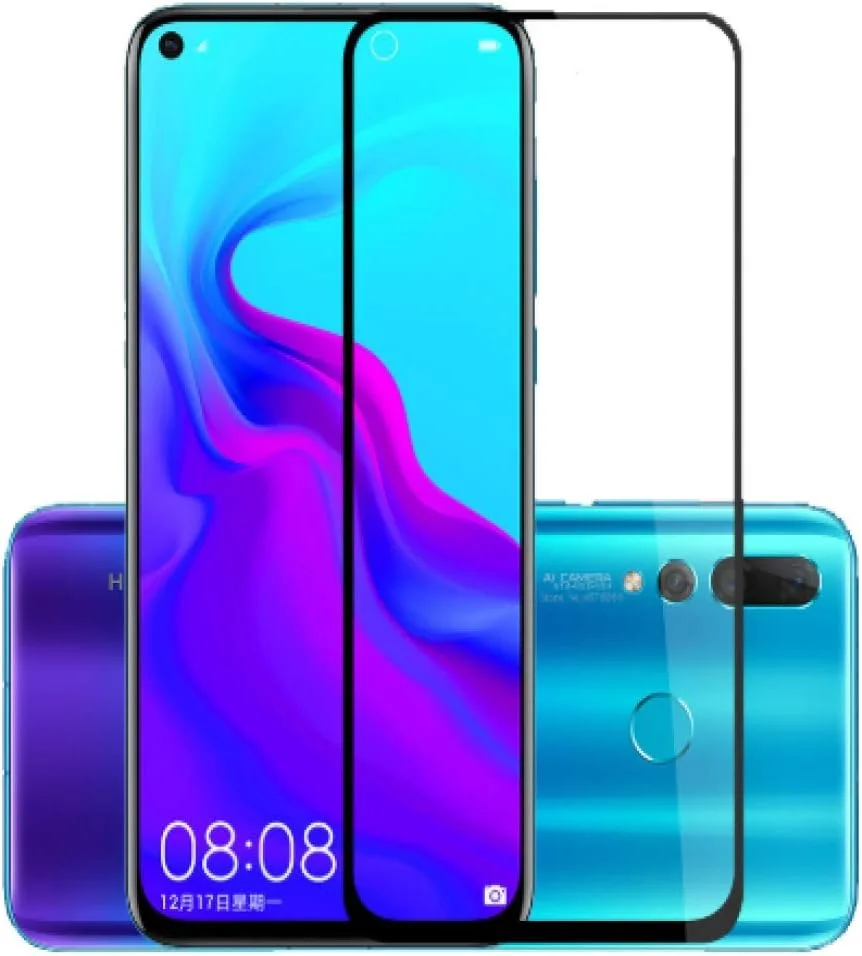 FHNLKFS محافظ صفحه نمایش شیشه ای حرارت دیده 3 عددی، برای Huawei Nova 4 P30 Pro Mate 20 Lite Y5 Y6 Y7 2018، برای Honor 10 Lite 8X 8C 7C فیلم 5.99 اینچی