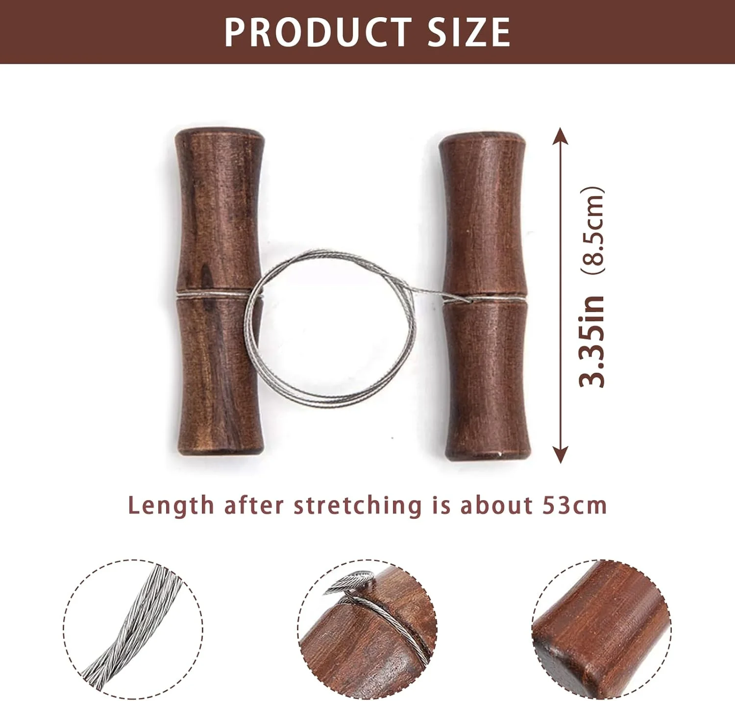 سیم برش خاک رس چوبی Qianxihu، سیم برش خاک رس، دسته چوبی، برش دهنده سیم خاک رس، برش دهنده سیم پیچ خورده، حکاکی خاک رس برای ابزار خمیر پلاستیک سرامیکی