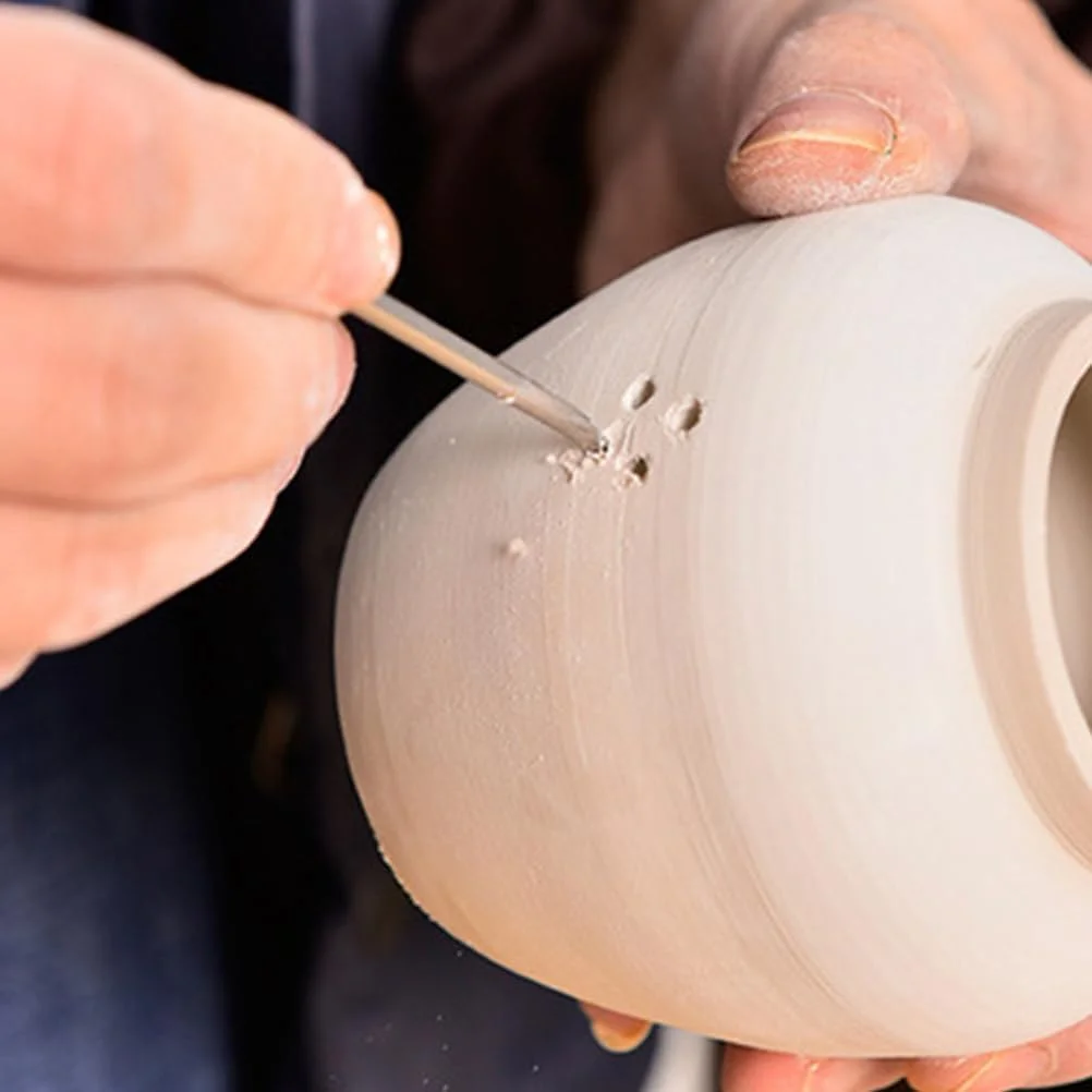 ابزار سفالگری کوهالی، پانچ سوراخ 5 عددی، برش دهنده های خاک رس سفالگری، ابزار حفاری سوراخ سفالگری، ابزار حکاکی، پانچ سوراخ دایره ای، استیل ضد زنگ، سوراخ دایره ای سفالگری قوری، سوراخ خاک رس دایره ای