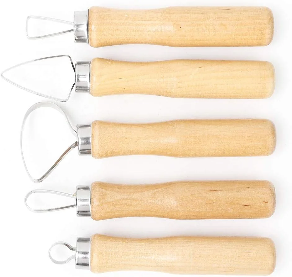 ست 10 عددی ابزار مجسمه سازی سفالی، موم و صابون