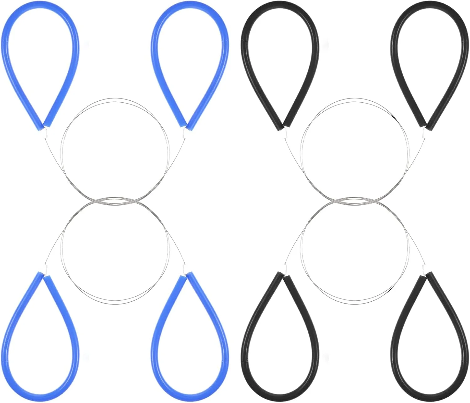 مجموعه 4 عددی سیم برش سفال Molain، ابزار برش سفال با سیم فولادی به همراه دسته لاستیکی، مناسب برای هنرمندان سفال، مجسمه سازی، برش خمیر و صنایع دستی مجموعه 4 عددی سیم برش سفال Molain، ابزار برش سفال با سیم فولادی به همراه دسته لاستیکی، مناسب برای هنرمندان سفال، مجسمه سازی، برش خمیر و صنایع دستی