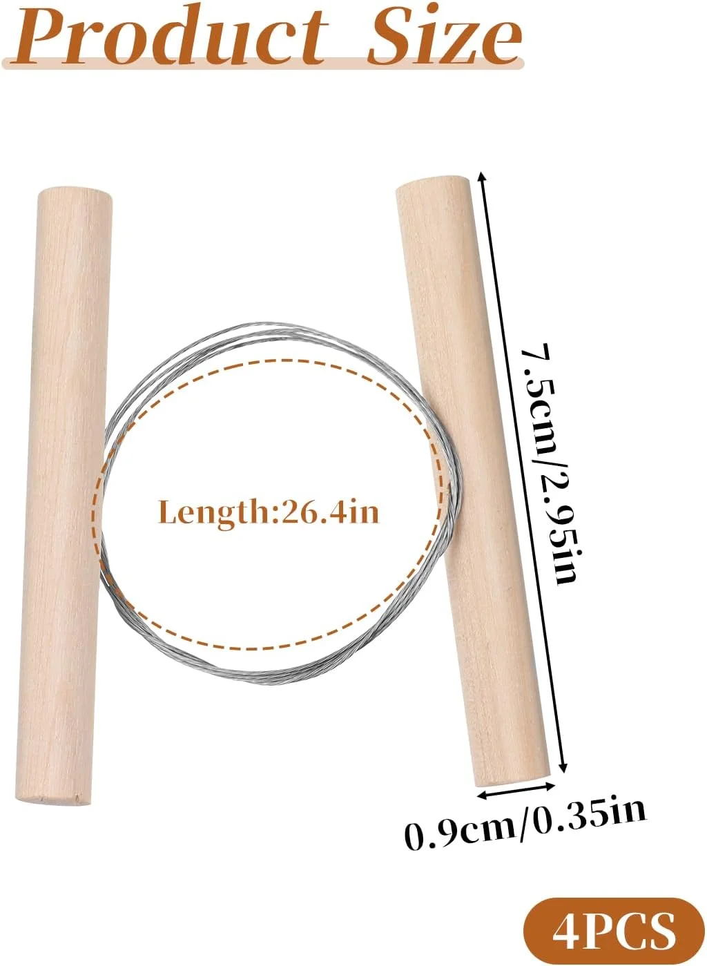 مجموعه 4 عددی ابزار برش سیم رسی Mozeat، مناسب برای برش خمیر، پلاستیک، خمیر بازی، مجسمه سازی، حکاکی و سفالگری
