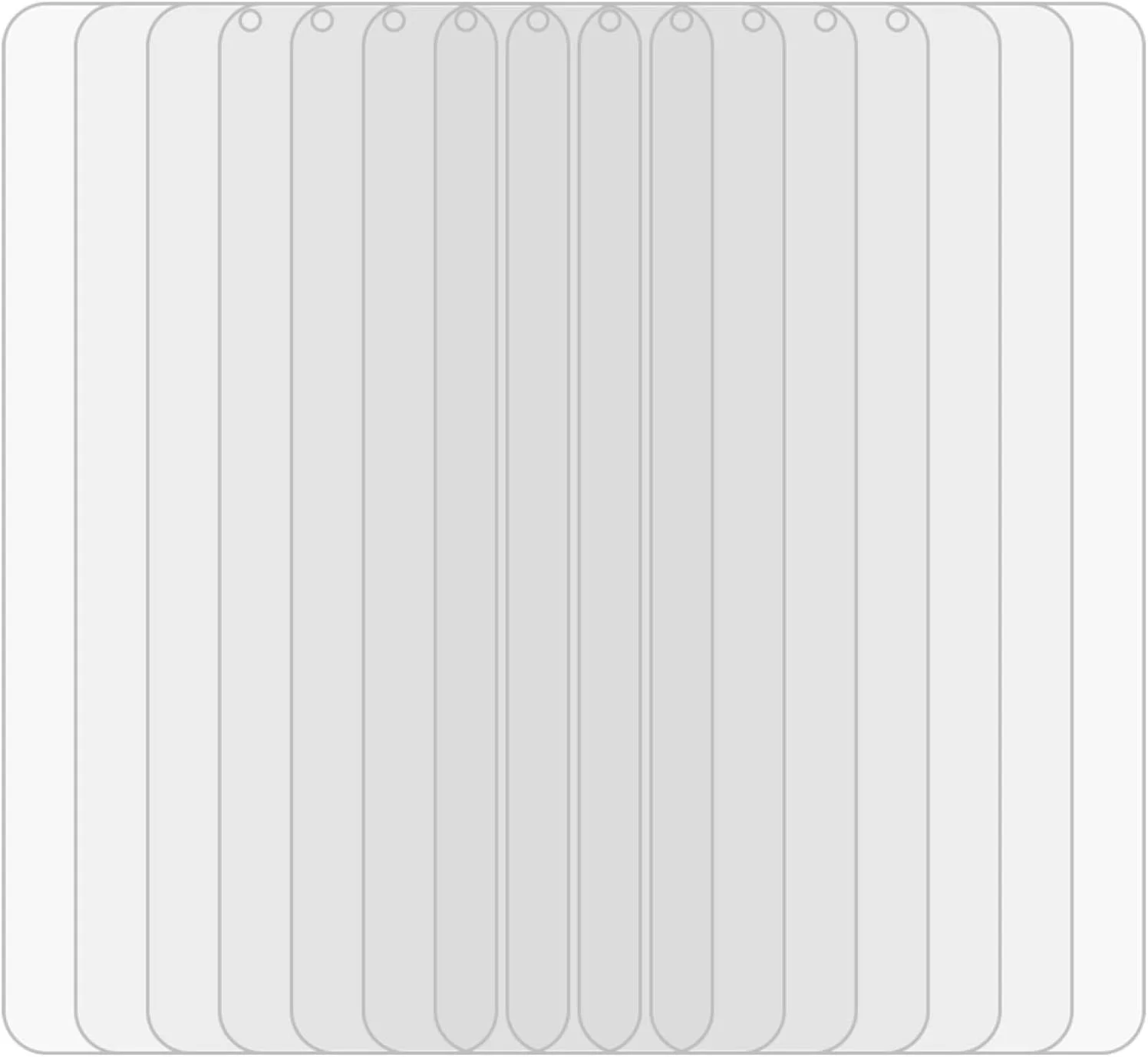 محافظ صفحه نمایش ال سی دی 50 عددی 0.26 میلی متری 9H 2.5D شیشه ای حرارت دیده برای Huawei Y7 2019، بدون بسته بندی خرده فروشی، فیلم شیشه ای تقویت شده