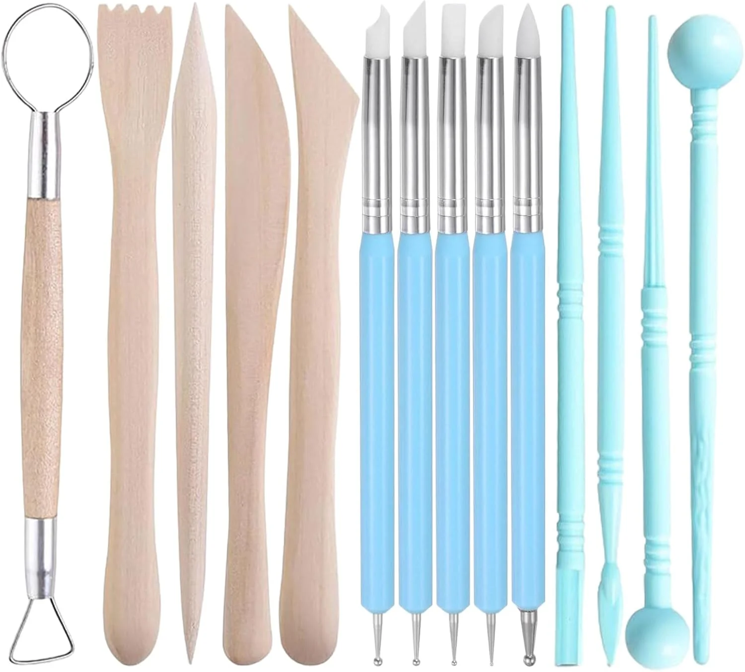 ابزار سفالگری رنیگرا 13 عددی ابزار سفالگری رنیگرا 13 عددی