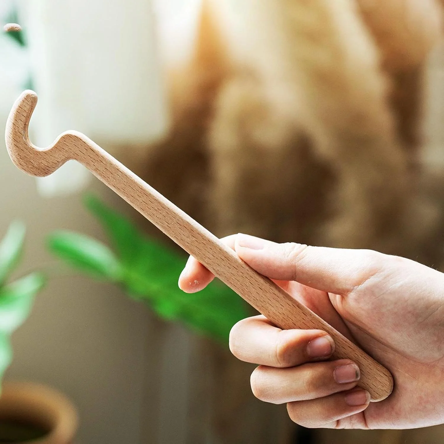 ابزار پرداخت سفالگری، چوب پرتاب سفالگری چوبی | میله مدلینگ با لبه صاف و دستگیره ارگونومیک برای کارگاه ساخت اسلب و پرداخت ظروف سرامیکی