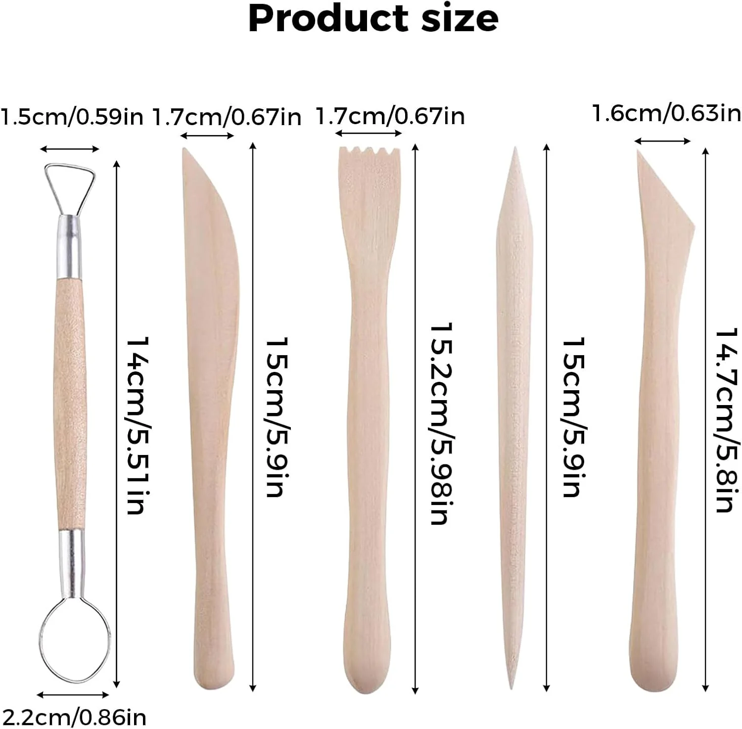 ابزار سفالگری رنیگرا 13 عددی
