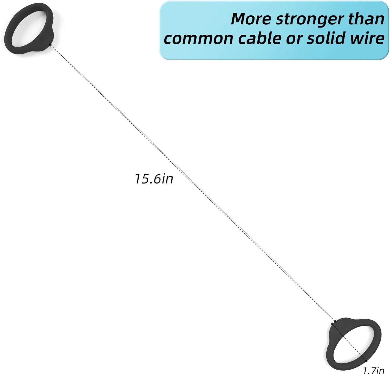 ابزار سیم برش سفال، دسته مشکی استاندارد برای چرخ سفالگری و هنرمندان سفال، ابزار سیم سفالگری به طور گسترده در چرخ سفالگری و برش خاک رس و مجسمه سازی استفاده می شود (1 عدد)