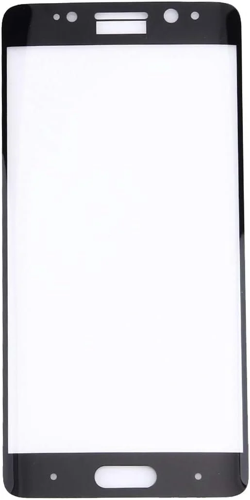 محافظ صفحه نمایش شیشه ای حرارت دیده مقاوم برای گوشی هوآوی میت 9 پرو، ضخامت 0.26 میلی متر، سختی سطح 9H، ضد انفجار، با پوشش ابریشمی (مشکی) (رنگ: طلایی)