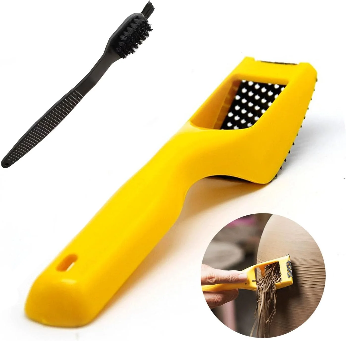 ابزار شکل دهی سفال AEROVA، ابزار خاک رس به همراه برس تمیز کننده برای مجسمه سازی و تراشیدن برای هنرمندان