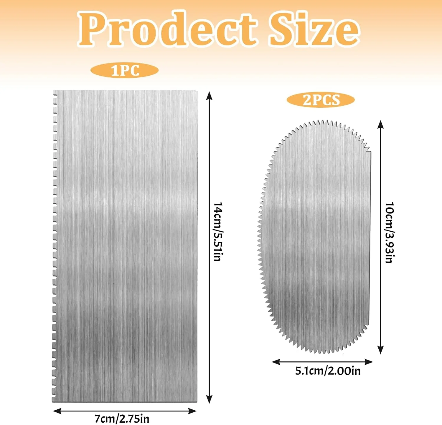 ست 3 عددی ابزار سفالگری استیل ضد زنگ، کاردک، کاردک دندانه دار، ابزار دنده ای دندانه دار برای سفالگری، کاردک دندانه دار استیل، کیت ابزار مجسمه سازی سفالی سرامیکی برای مدل سازی بافت