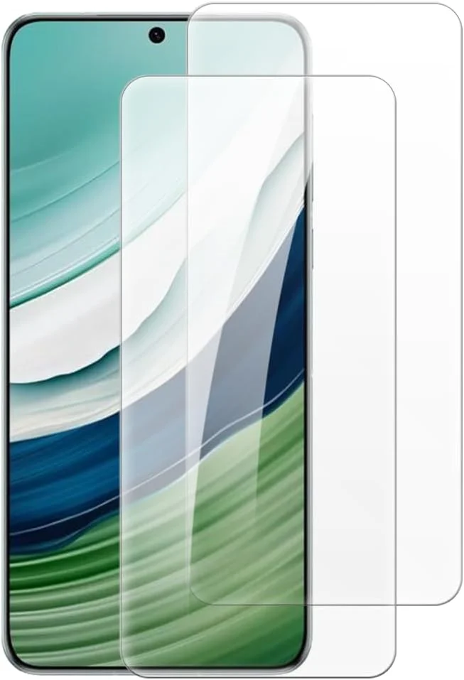 محافظ صفحه نمایش شیشه ای حرارت دیده شانتایم [2 عددی] سازگار با هوآوی میت 60 (6.69 اینچ)، شفاف HD ضد خش بدون حباب، سازگار با قاب