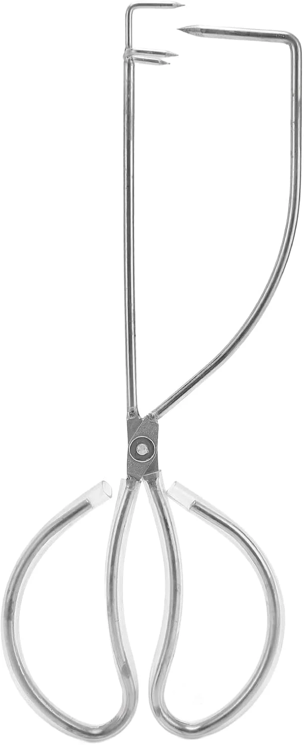 انبر فرو بردن سفال BusoTh از جنس استیل ضد زنگ، ابزار سفالگری، انبر فرو بردن مجسمه سازی خاک رس، ابزار کوره مبلمان برای هنرمندان سفالگری، انبر لعاب سفال پلیمری سرامیکی