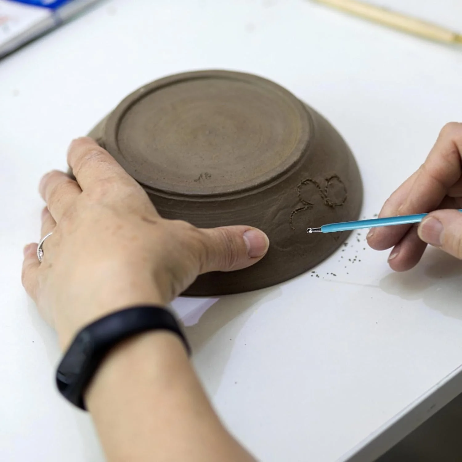 ابزار حکاکی سفالگری | ست ساخت سرامیک کیت سفالگری بزرگسالان با کیف نگهداری | ابزار مدل سازی خاک رس همه کاره، لوازم مجسمه سازی برای شکل دادن، پالایش و سنگ زنی ابزار حکاکی سفالگری | ست ساخت سرامیک کیت سفالگری بزرگسالان با کیف نگهداری | ابزار مدل سازی خاک رس همه کاره، لوازم مجسمه سازی برای شکل دادن، پالایش و سنگ زنی