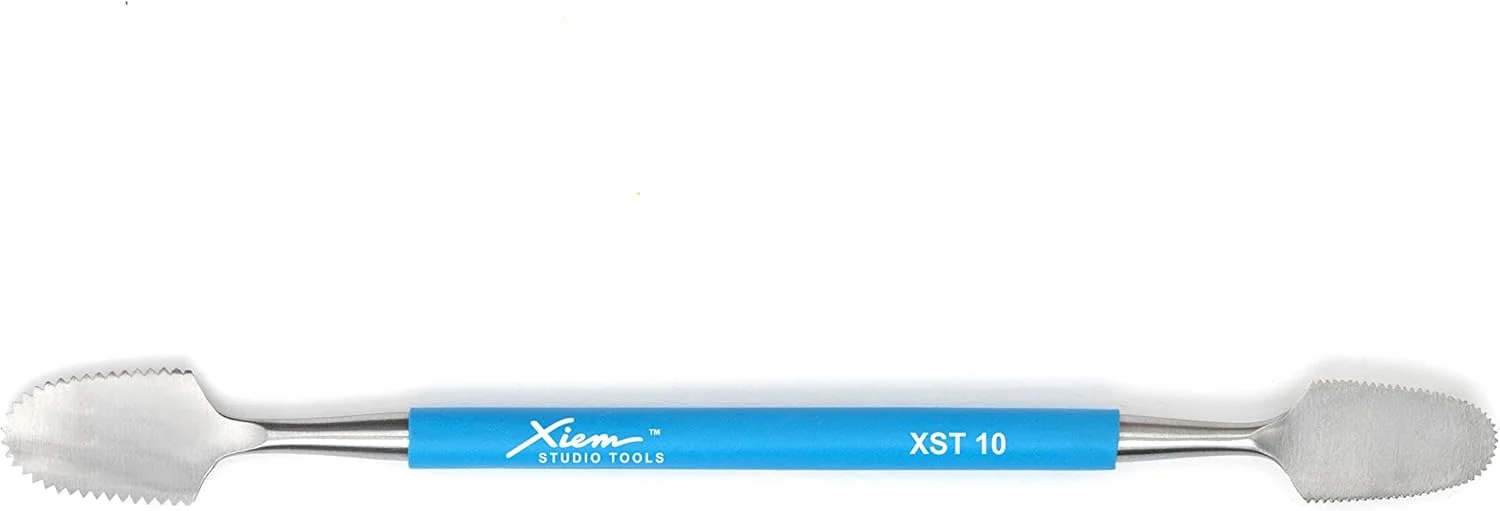 ابزار خراشنده دو طرفه Xiem Tools برای سفالگری و سرامیک