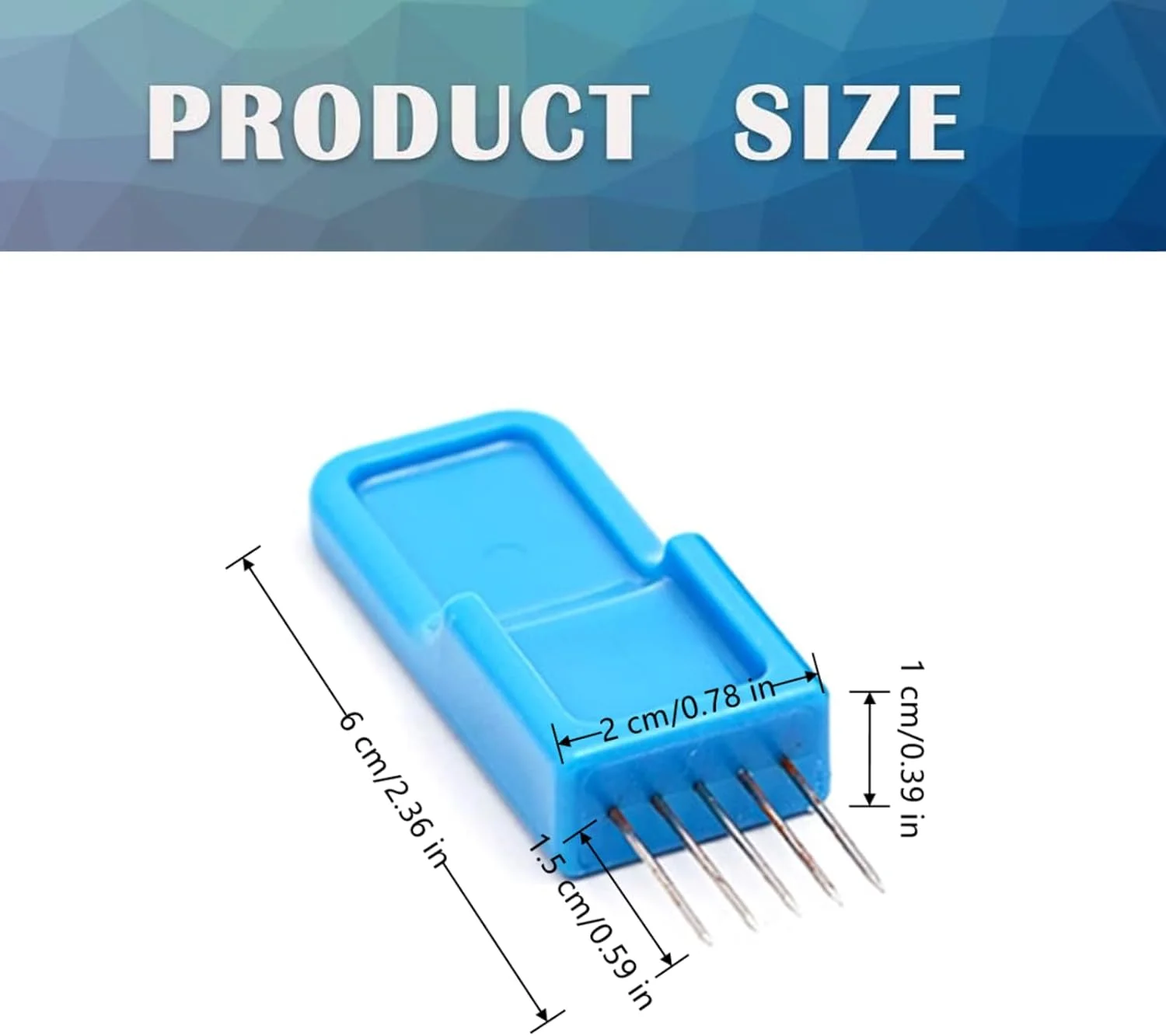 ابزار اتصال و بافت دهی رس XMHBG - ابزار خراش دهنده سفال دو طرفه برای مجسمه سازی، سرامیک و صنایع دستی رسی DIY، ابزار رس قابل حمل (آبی)