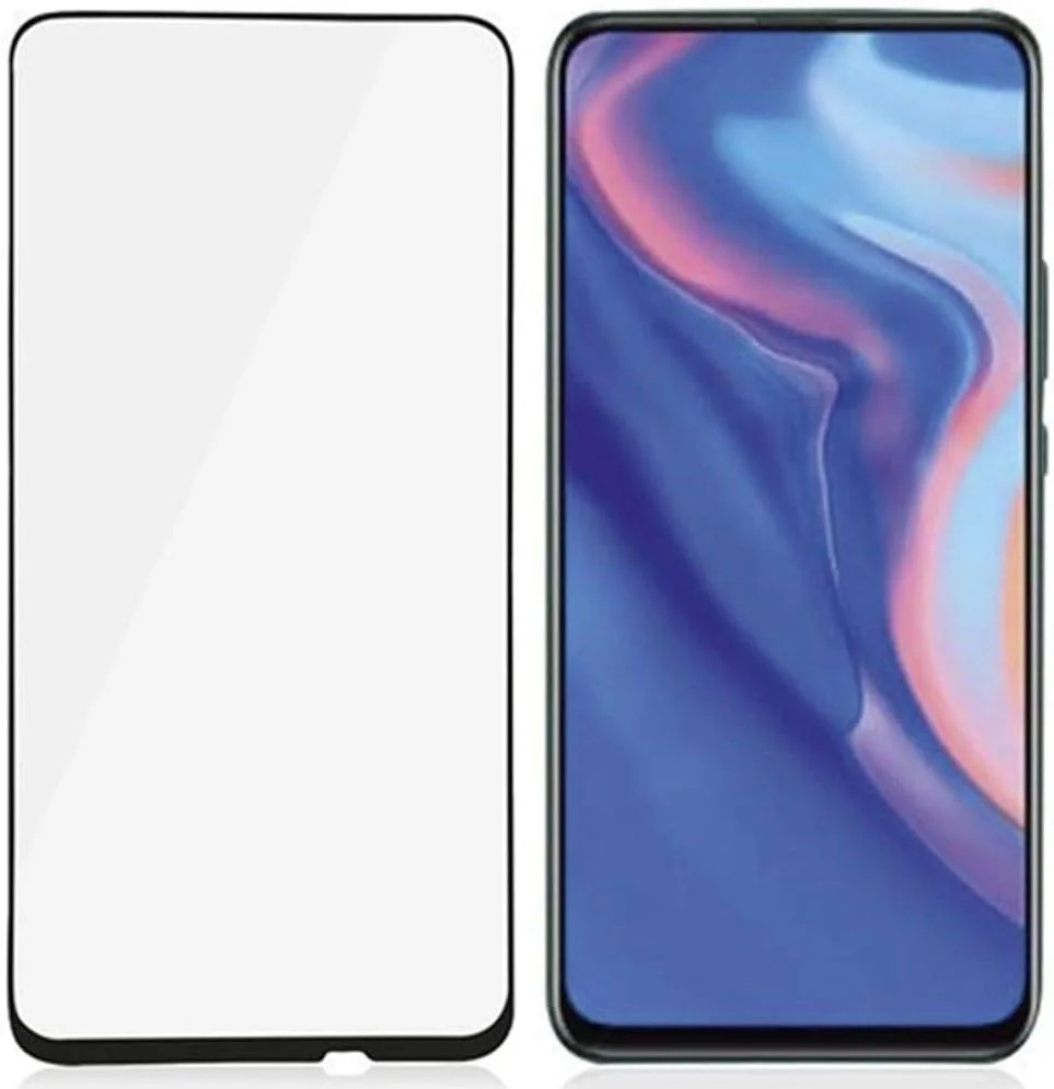 محافظ صفحه نمایش شیشه ای حرارت دیده خمیده سه بعدی Muzz با پوشش کامل و فریم مشکی برای گوشی هوآوی Y9 Prime 2019 محافظ صفحه نمایش شیشه ای حرارت دیده خمیده سه بعدی Muzz با پوشش کامل و فریم مشکی برای گوشی هوآوی Y9 Prime 2019