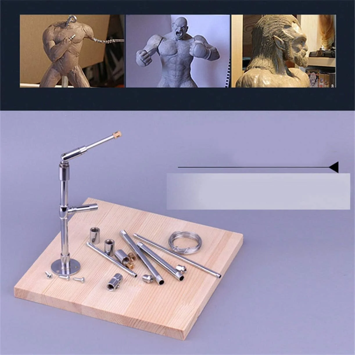 ابزارهای مجسمه سازی پلیمری CHENGYIDA ZHONGJIUYUAN، مدل موم پنجه ای، مجسمه سازی، داربست ترکیبی چند منظوره، مدل اولیه، پایه نمایشگاهی، ابزار خاک رس