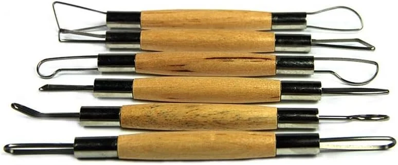 ابزار مجسمه سازی رسی ایتسی بیتسی، دو طرفه - 6 عدد