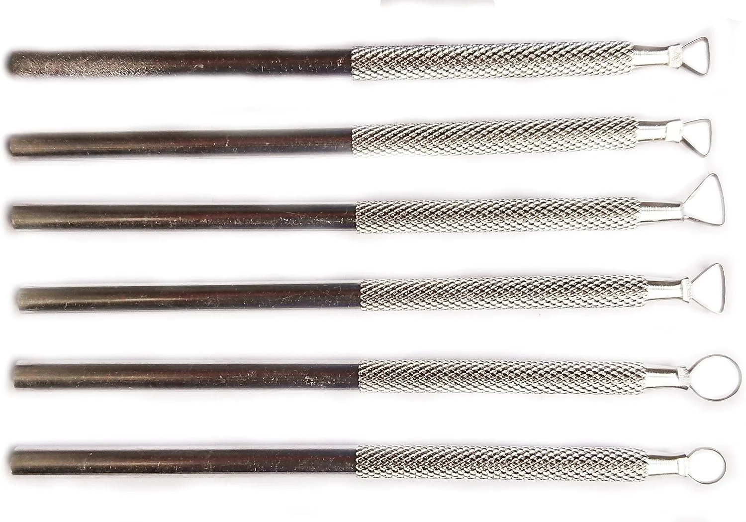 مجموعه 6 عددی ابزار مینیاتوری مجسمه سازی Actopus، ابزار حکاکی مدل سازی خمیر، لوازم سفالگری سرامیکی پلیمری