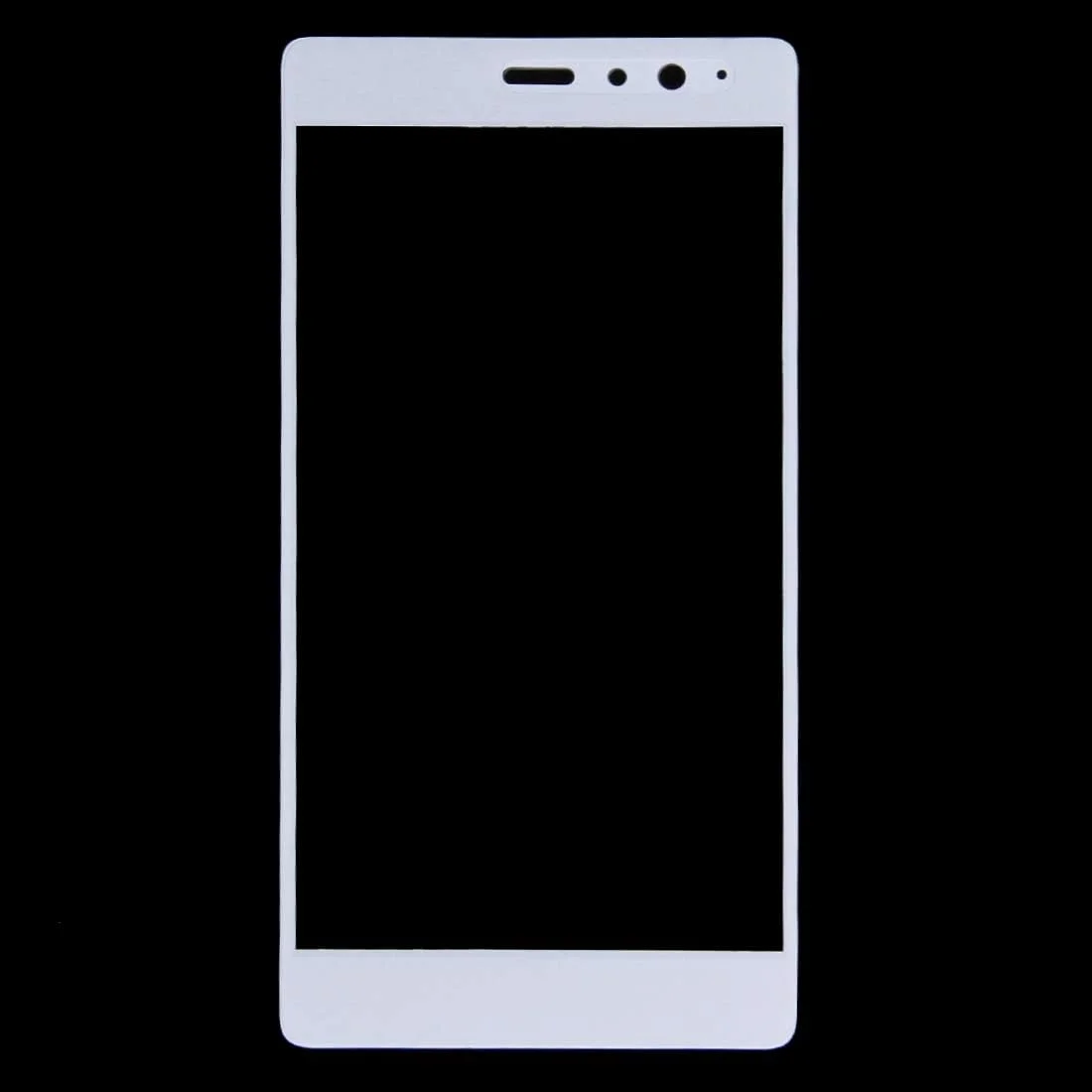 محافظ صفحه نمایش شیشه ای هواوی P9 Plus، ضخامت 0.26 میلی متر، سختی سطح 9H، ضد انفجار، تمام صفحه (مشکی)، لوازم جانبی تلفن همراه (رنگ: سفید)