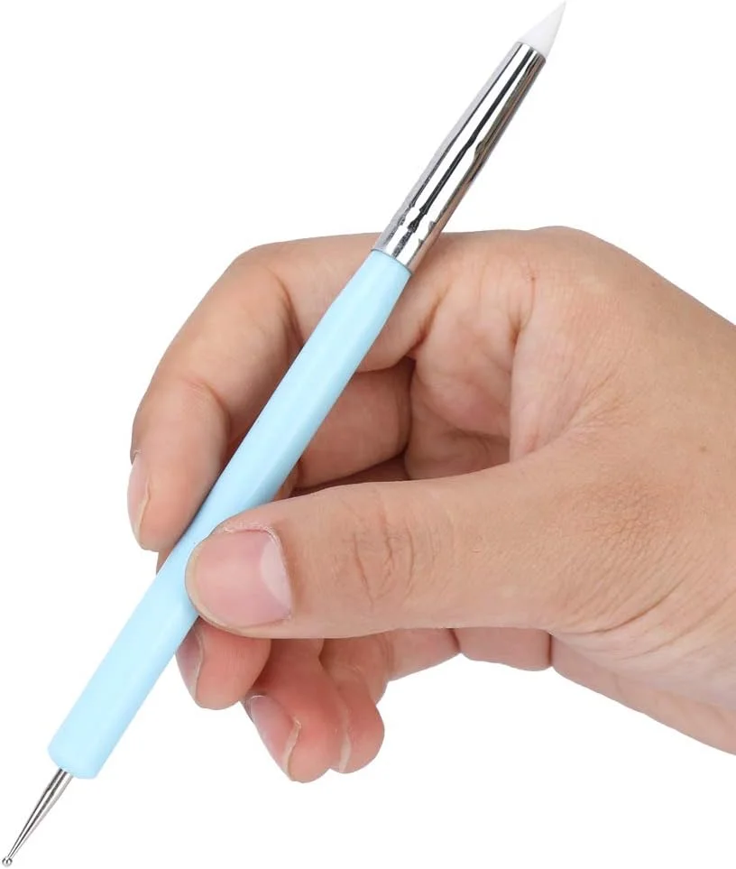 ست قلموهای سیلیکونی، ابزارهای مجسمه سازی و مدل سازی خمیر پلیمری، ابزارهای هنری با سر سیلیکونی برای استفاده در خانه و مدرسه