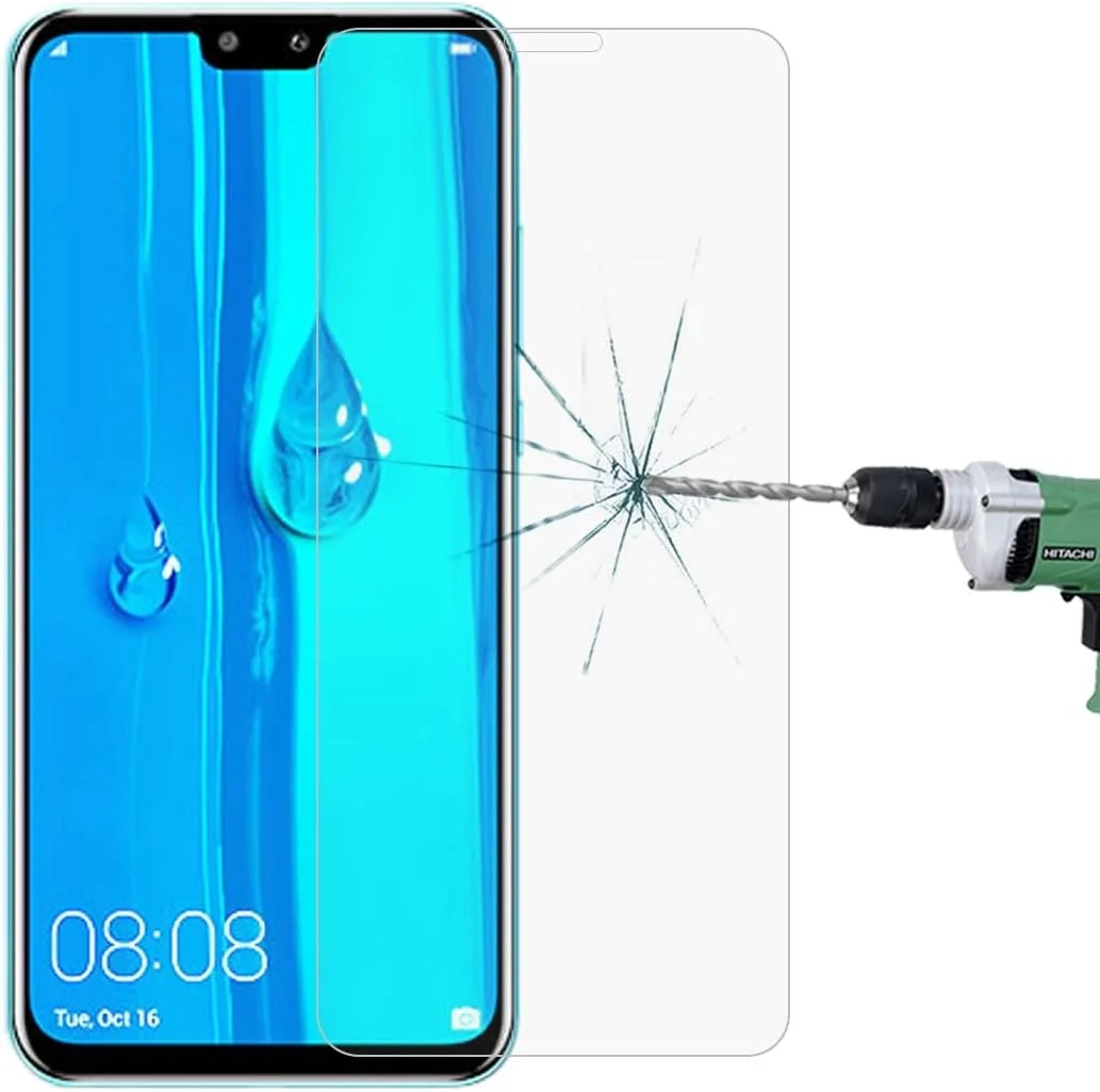 محافظ صفحه نمایش شیشه ای تمپرد ضد انفجار 0.26 میلی متری 9H 2.5D CHENCHUAN برای Huawei Y9 (2019) / Enjoy 9 Plus