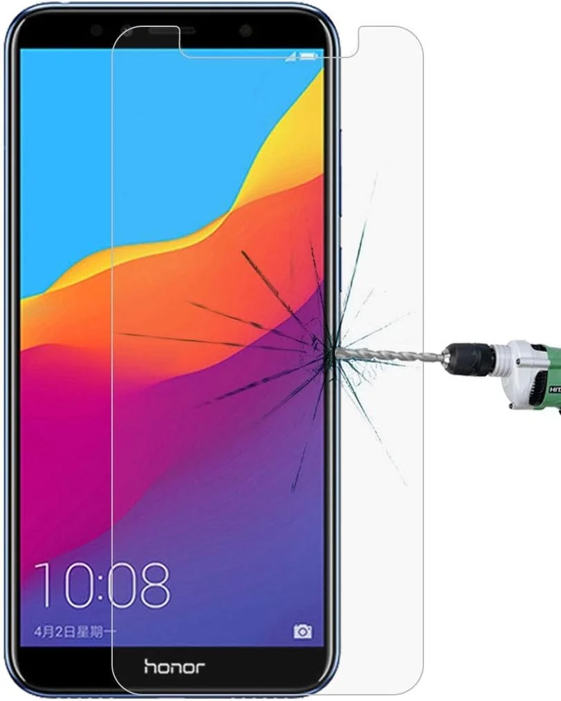 محافظ صفحه نمایش CHENCHUAN برای هواوی، فیلم شیشه ای حرارت دیده 0.26 میلی متری 9H 2.5D برای فیلم شیشه ای حرارت دیده Huawei Honor 7A (رنگ: Color1)