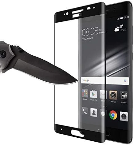 محافظ صفحه نمایش شیشه ای حرارت دیده خمیده سه بعدی پوشش کامل iTop برای Huawei Mate 9 Pro - مشکی