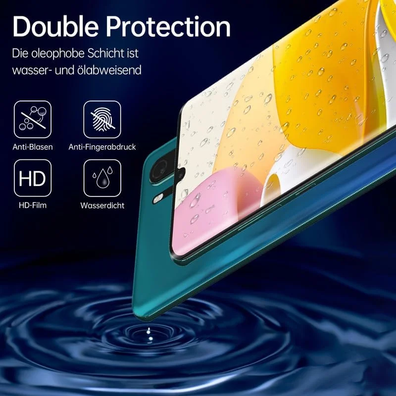 محافظ صفحه نمایش SkyKeep برای Huawei P30 Pro، محافظ صفحه شیشه ای حرارت دیده برای Huawei P30 Pro، محافظ صفحه نمایش، سختی 9H، مقاوم در برابر خراش، فوق العاده شفاف، محافظ صفحه نمایش HD (بسته 2 عددی)