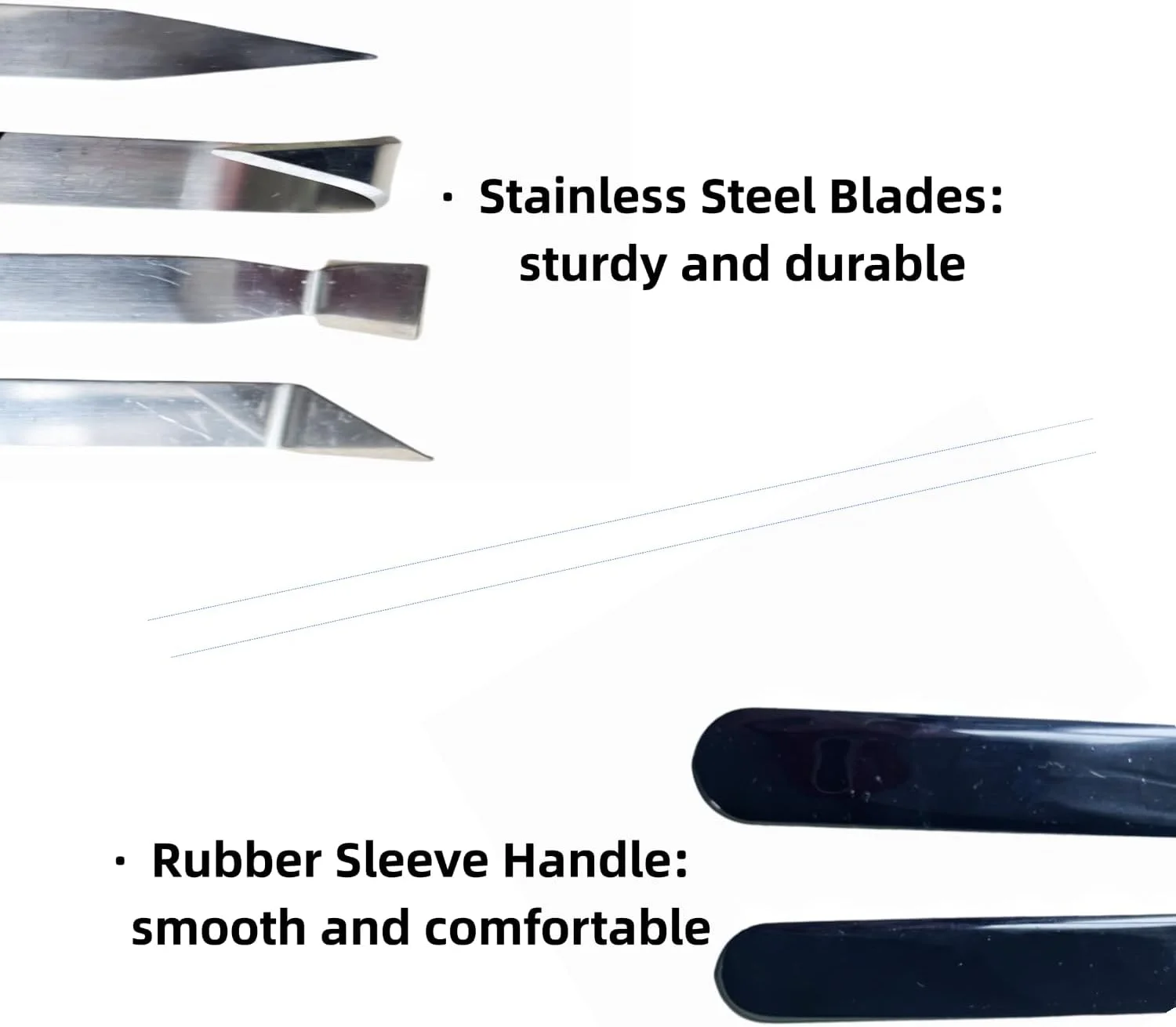 ست 4 عددی چاقوی حکاکی خاک رس فلزی، ابزار پرداخت سفالگری، چاقوی پرداخت صنایع دستی خاک رس دست ساز برای حکاکی، شکل دادن، طراحی، مجسمه سازی خاک رس