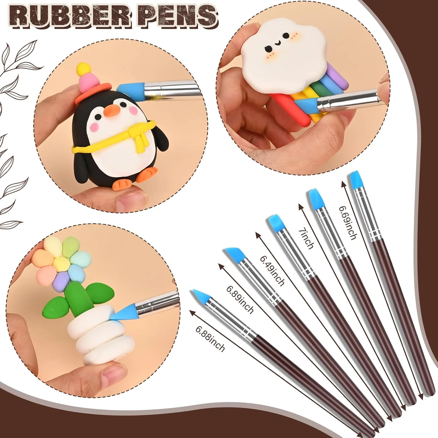 مجموعه ابزار سفالگری JRKOO، 28 تکه ابزار سفالگری، مجموعه ابزار مجسمه سازی خمیر پلیمری، مجموعه ابزار خمیر خشک شونده در هوا برای کودکان، بزرگسالان، صنایع دستی سفالگری، طراحی، نقطه گذاری، حکاکی، قالب گیری، پخت، مدل سازی، شکل دهی