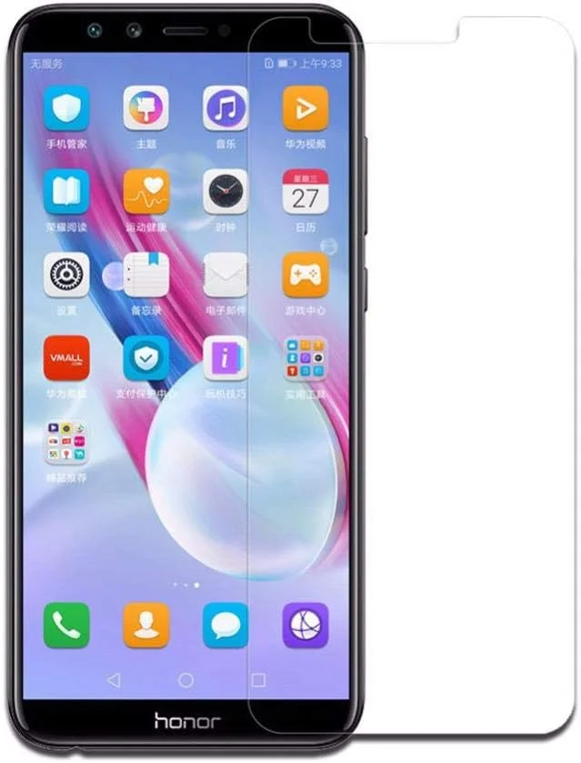 INEIX Tempered Glass Screen Protector For Huawei Honor 9 Lite - Transparent