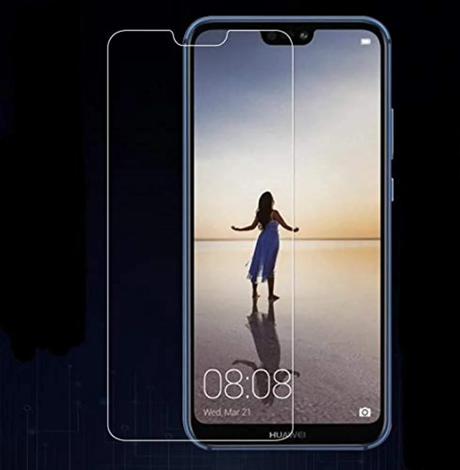 Transparent Glass Screen Protector Scratch-proof for Huawei Nova 3e