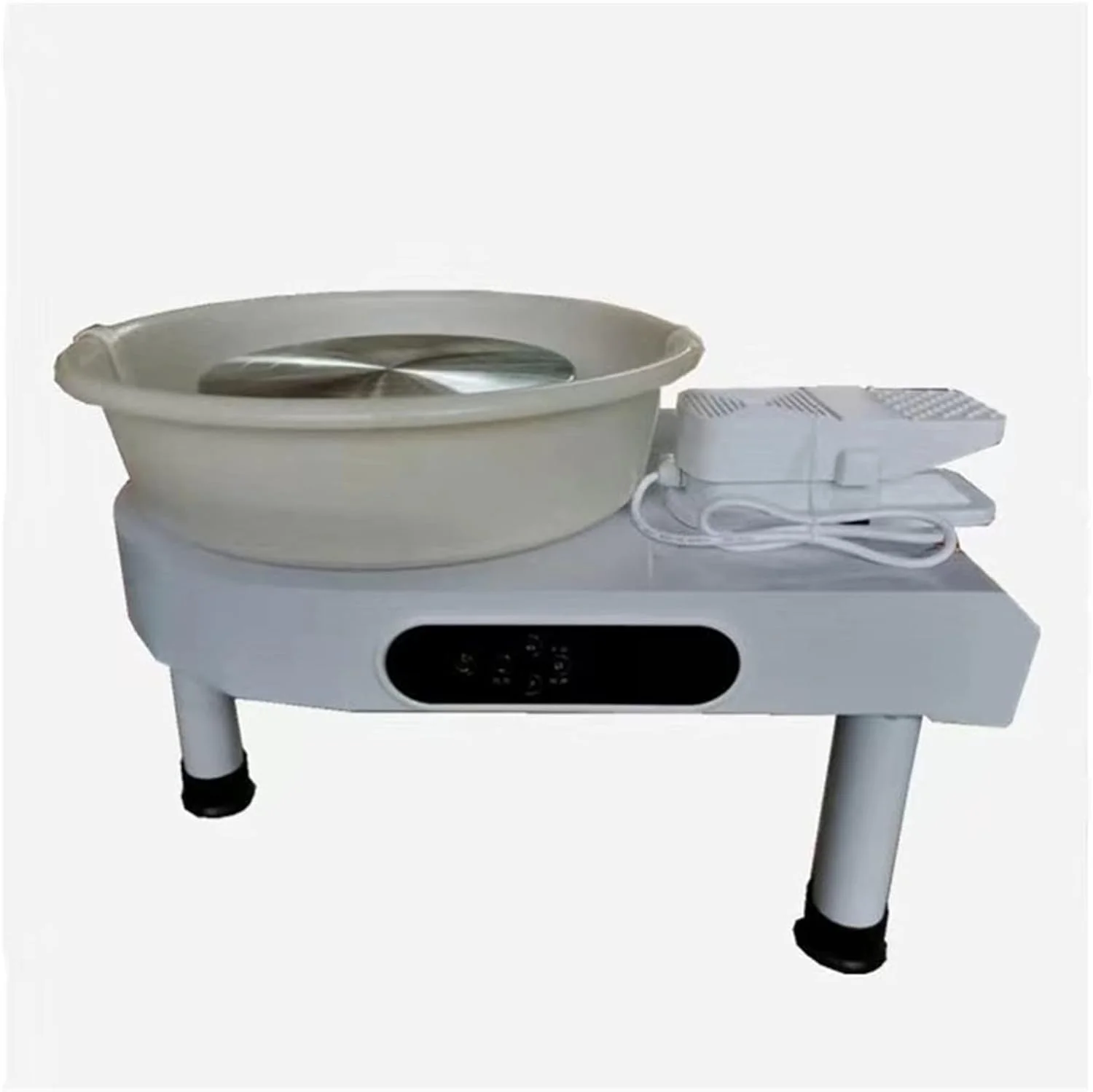 دستگاه سفالگری JAHLGT، دستگاه چرخ سفالگری برقی ساخت سفال با صفحه لمسی LCD، ابزار سفالگری برای هنر سفال سرامیکی و صنایع دستی خاک رس DIY