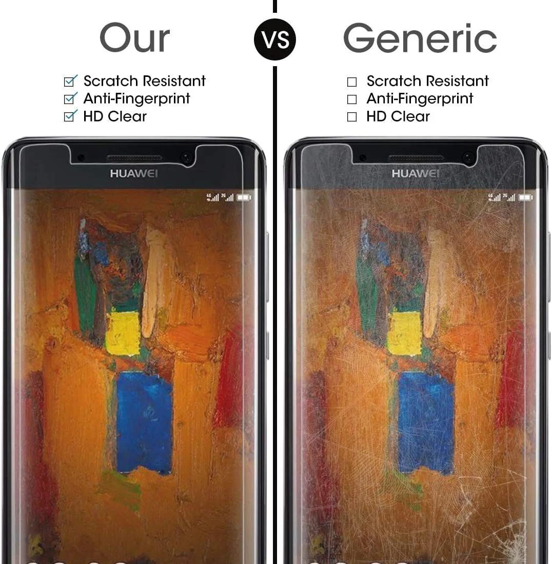 محافظ صفحه نمایش شیشه ای تانگیونگجیاو مناسب گوشی هواوی میت 9 پرو، ضخامت 0.26 میلیمتر، سختی سطح 9H، شیشه حرارت دیده 2.5D ضد انفجار، فیلم غیر تمام صفحه محافظ صفحه نمایش شیشه ای تانگیونگجیاو مناسب گوشی هواوی میت 9 پرو، ضخامت 0.26 میلیمتر، سختی سطح 9H، شیشه حرارت دیده 2.5D ضد انفجار، فیلم غیر تمام صفحه