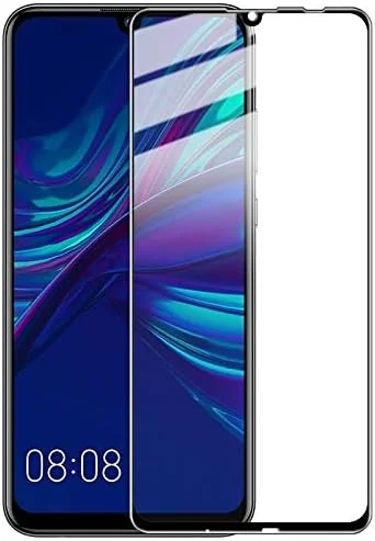 محافظ صفحه نمایش شیشه ای حرارت دیده 9H فول اسکرین نسخه Pro+ برای گوشی موبایل هوآوی P Smart+ 2019 (مشکی) لوازم جانبی موبایل