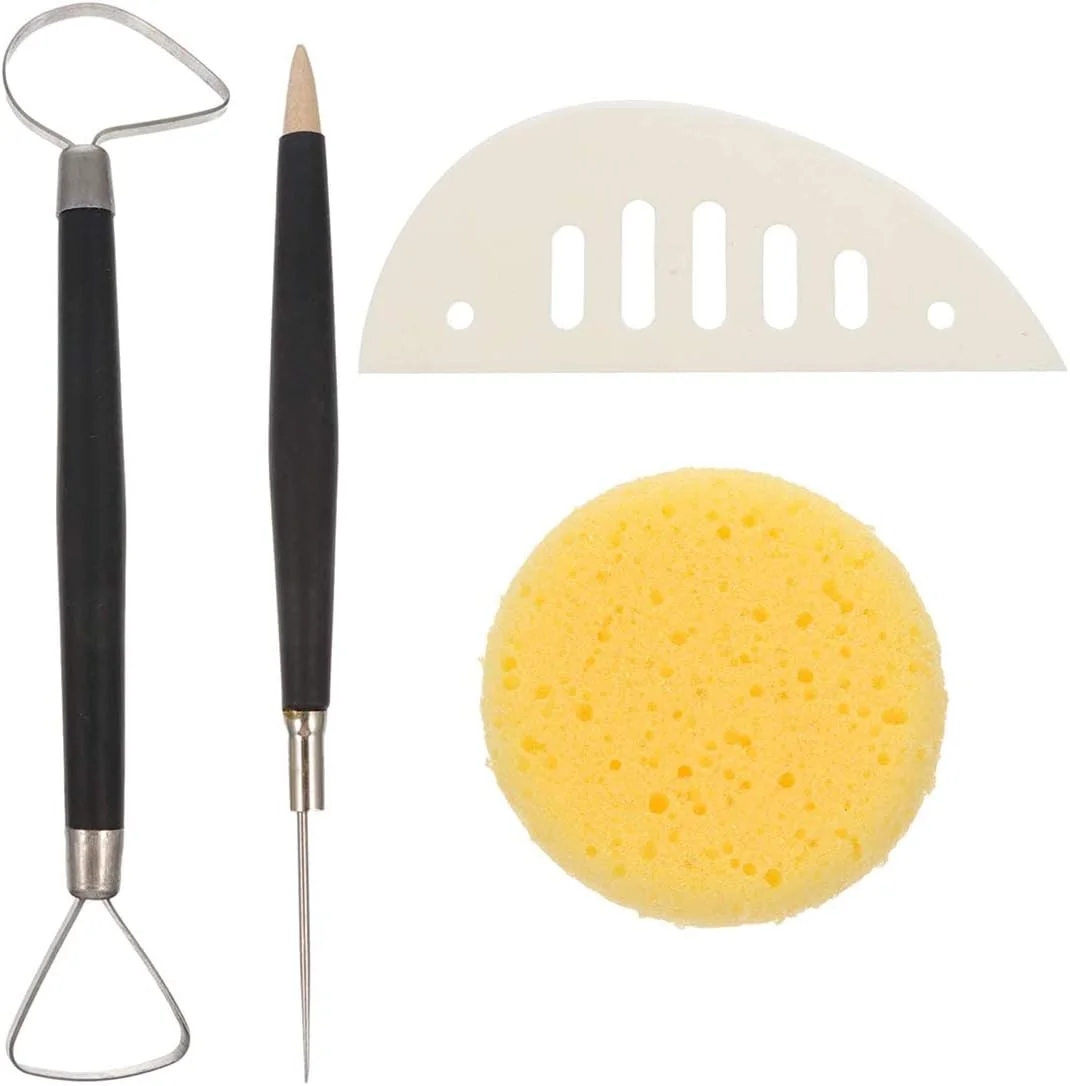 ابزار حکاکی XYJPCCCarving، ابزار سفالگری، ابزار مدل سازی خاک رس، کیت ابزار تمیز کننده خاک رس برای صاف کردن، حکاکی، شکل دادن و مجسمه سازی