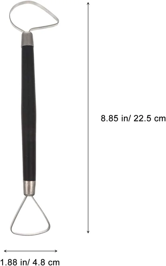 ابزار حکاکی XYJPCCCarving، ابزار سفالگری، ابزار مدل سازی خاک رس، کیت ابزار تمیز کننده خاک رس برای صاف کردن، حکاکی، شکل دادن و مجسمه سازی