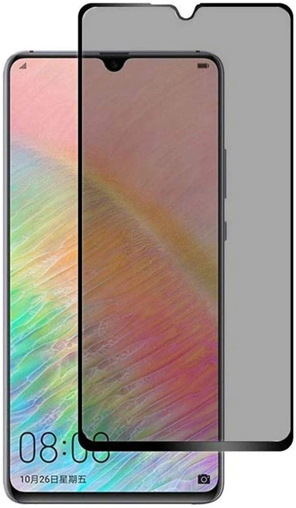 بسته 3 عددی محافظ صفحه نمایش شیشه ای حریم خصوصی، برای هوآوی میت 20 20X، فیلم محافظ ضد جاسوسی برای هوآوی میت 20X