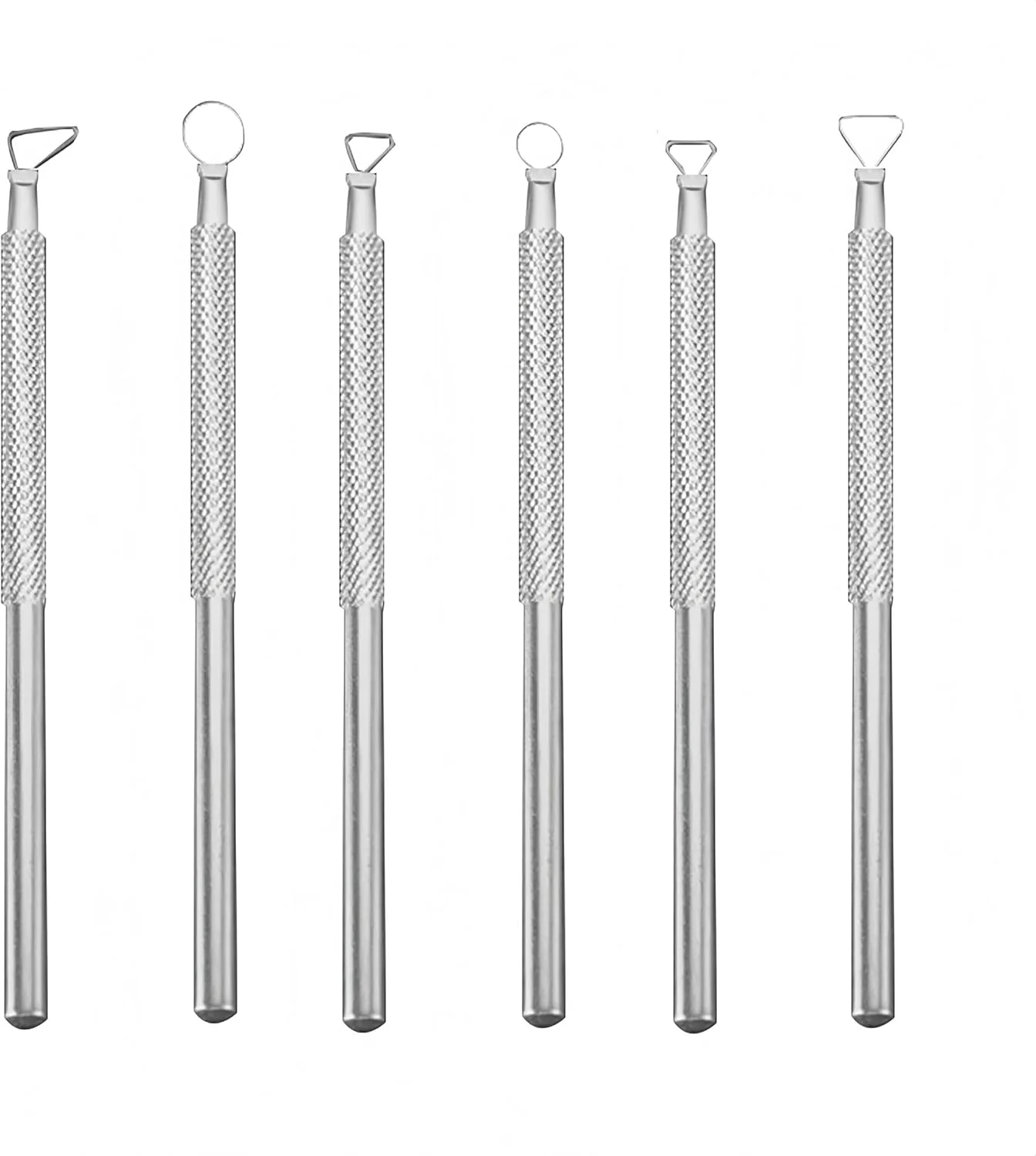 ابزار مجسمه سازی خاک رس (نقره ای)