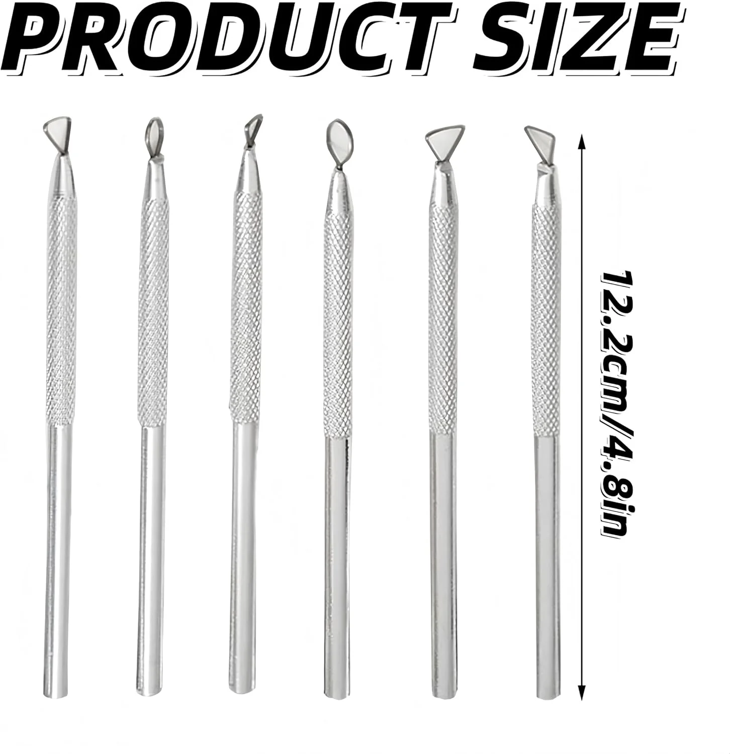 ابزار مجسمه سازی خاک رس (نقره ای)