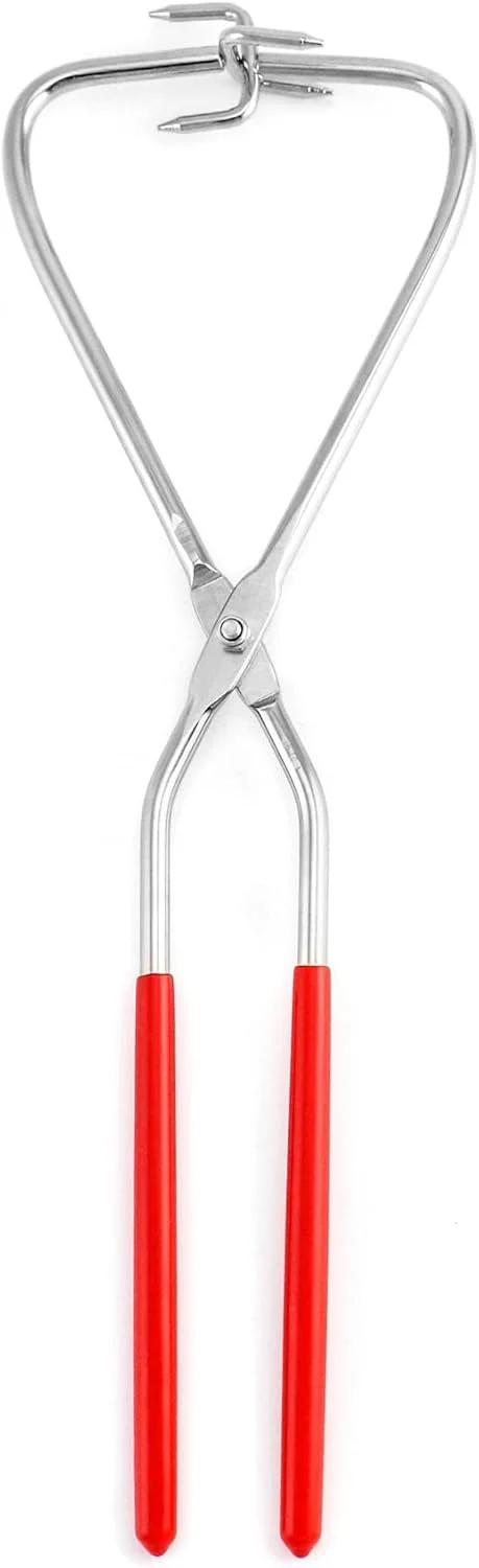 انبر مجسمه سازی QWORK، بسته 2 عددی انبر مجسمه سازی خاک رس استیل ضد زنگ، ابزار لعاب کاری، انبردست ابزار مجسمه سازی خاک رس سفالی برای مدل سازی مجسمه سازی خاک رس