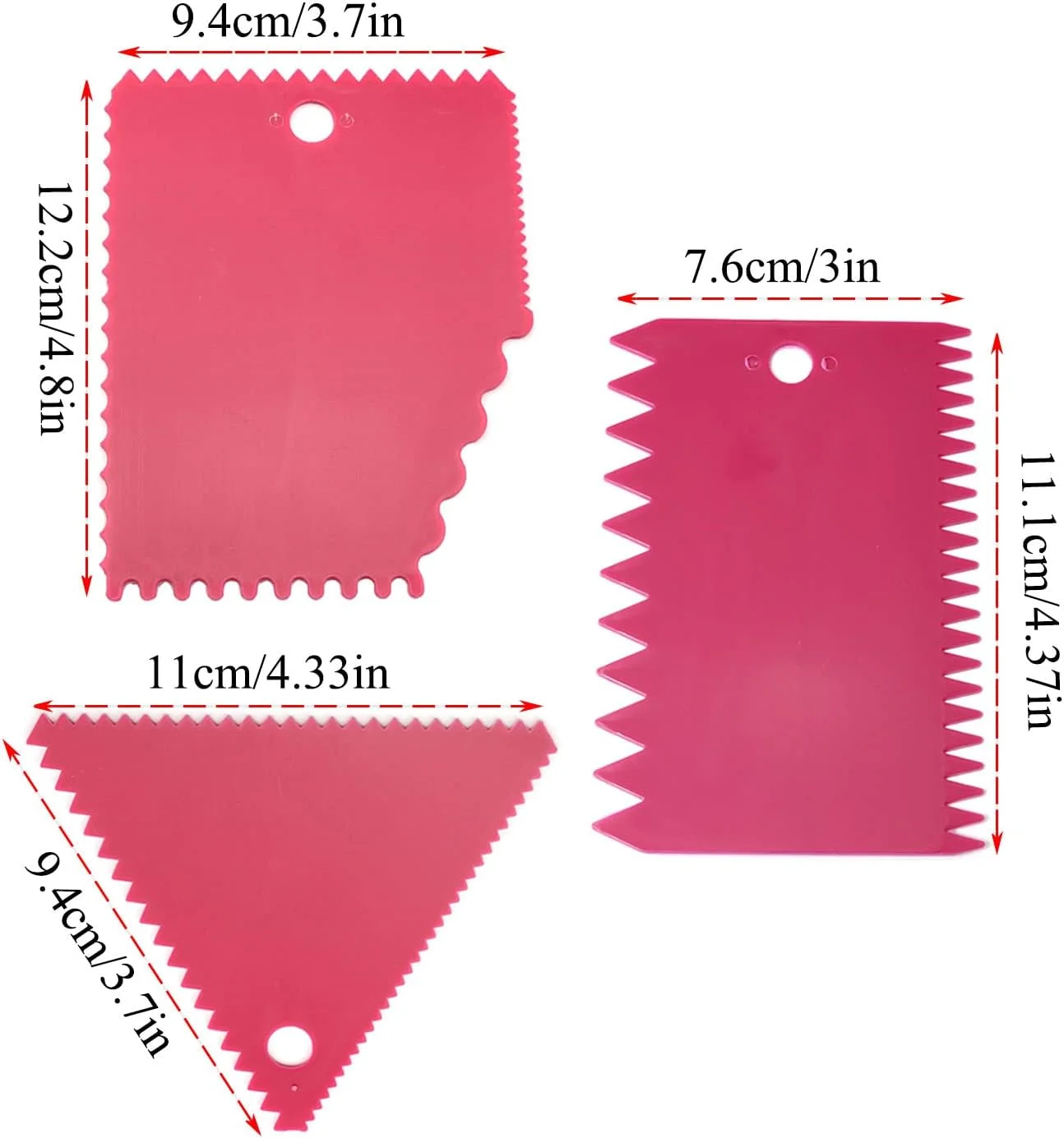مجموعه 6 عددی کاردک پلاستیکی خاک رس PZRT، دسته خراش دهنده، چاقوی مجسمه سازی خاک رس نرم حکاکی شده، ابزار مجسمه سازی کاردک خاک رس صنعتی، ابزار سفالگری، رز قرمز