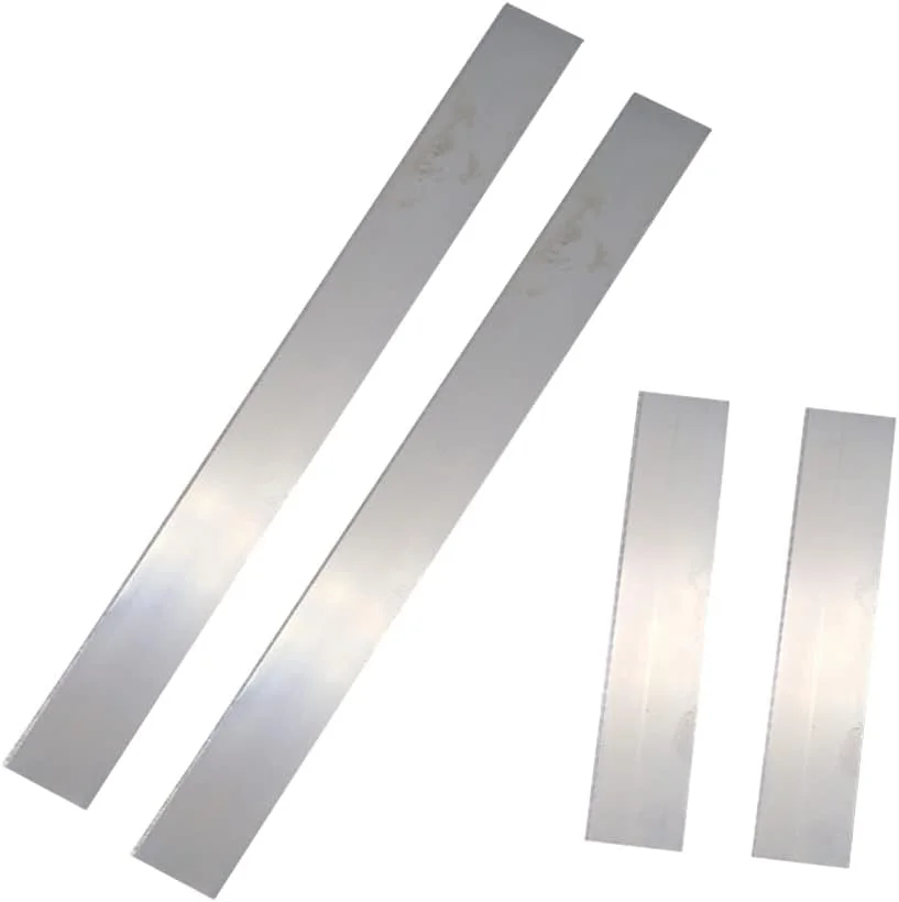 جی هوو، ۴ عدد برشگر خاک رس پلیمری انعطاف پذیر، تیغه های برش خاک رس فولاد کربنی ۸ اینچی و ۴ اینچی، ابزار برش و شکل دهی خاک رس برای مدل سازی و مجسمه سازی