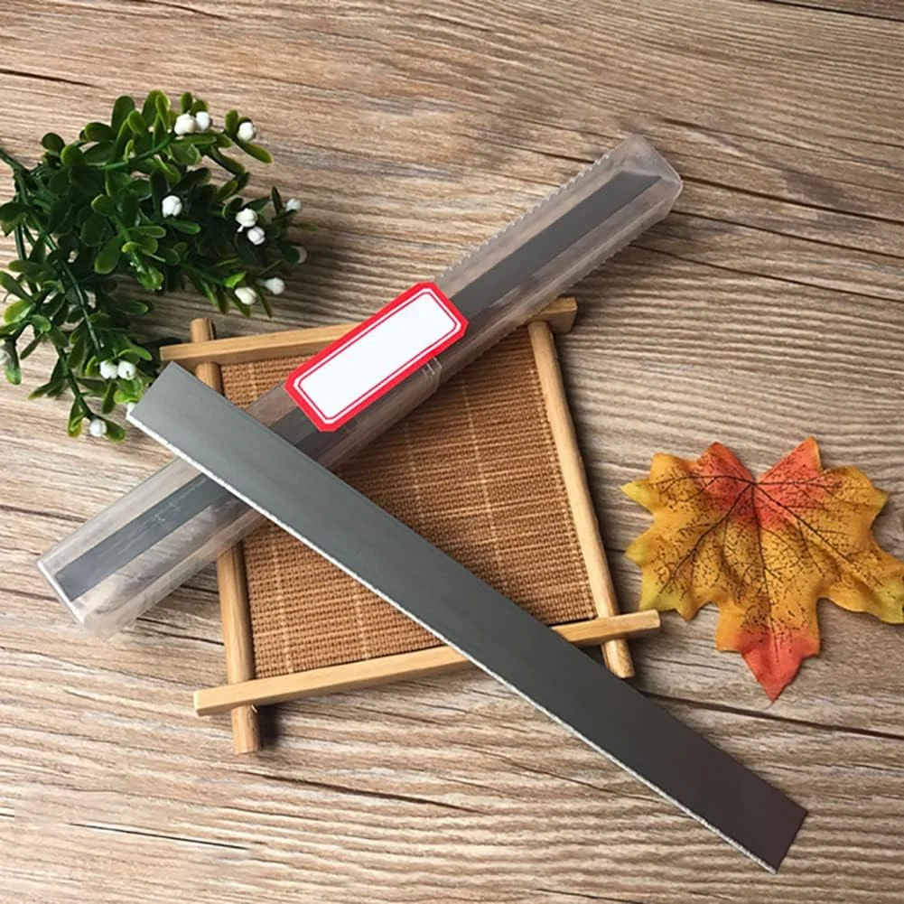 جی هوو، ۴ عدد برشگر خاک رس پلیمری انعطاف پذیر، تیغه های برش خاک رس فولاد کربنی ۸ اینچی و ۴ اینچی، ابزار برش و شکل دهی خاک رس برای مدل سازی و مجسمه سازی